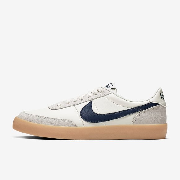 Nike Killshot 2 Leather Sail Midnight Navy Mens 432997-107 J. Crew DS - Picture 2 of 13